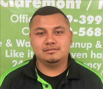 Gerardo, team member at SERVPRO of Claremont / Montclair