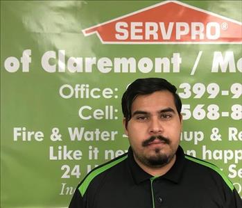 Juan Pinto, team member at SERVPRO of Claremont / Montclair