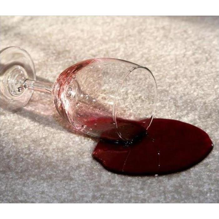 Carpet cleaning - red wine spilled
